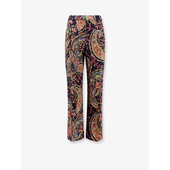 Etro Women Multicolor Fabric Trousers